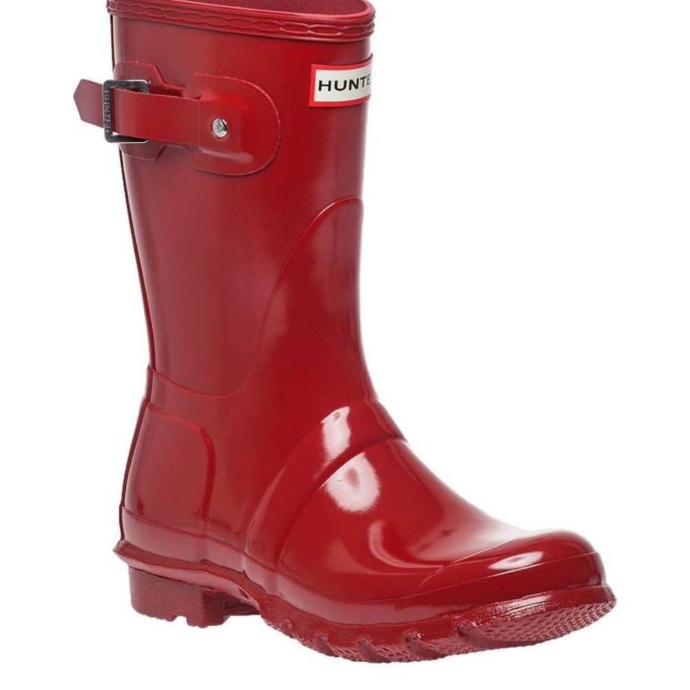 Hunter Deep Red Footwear